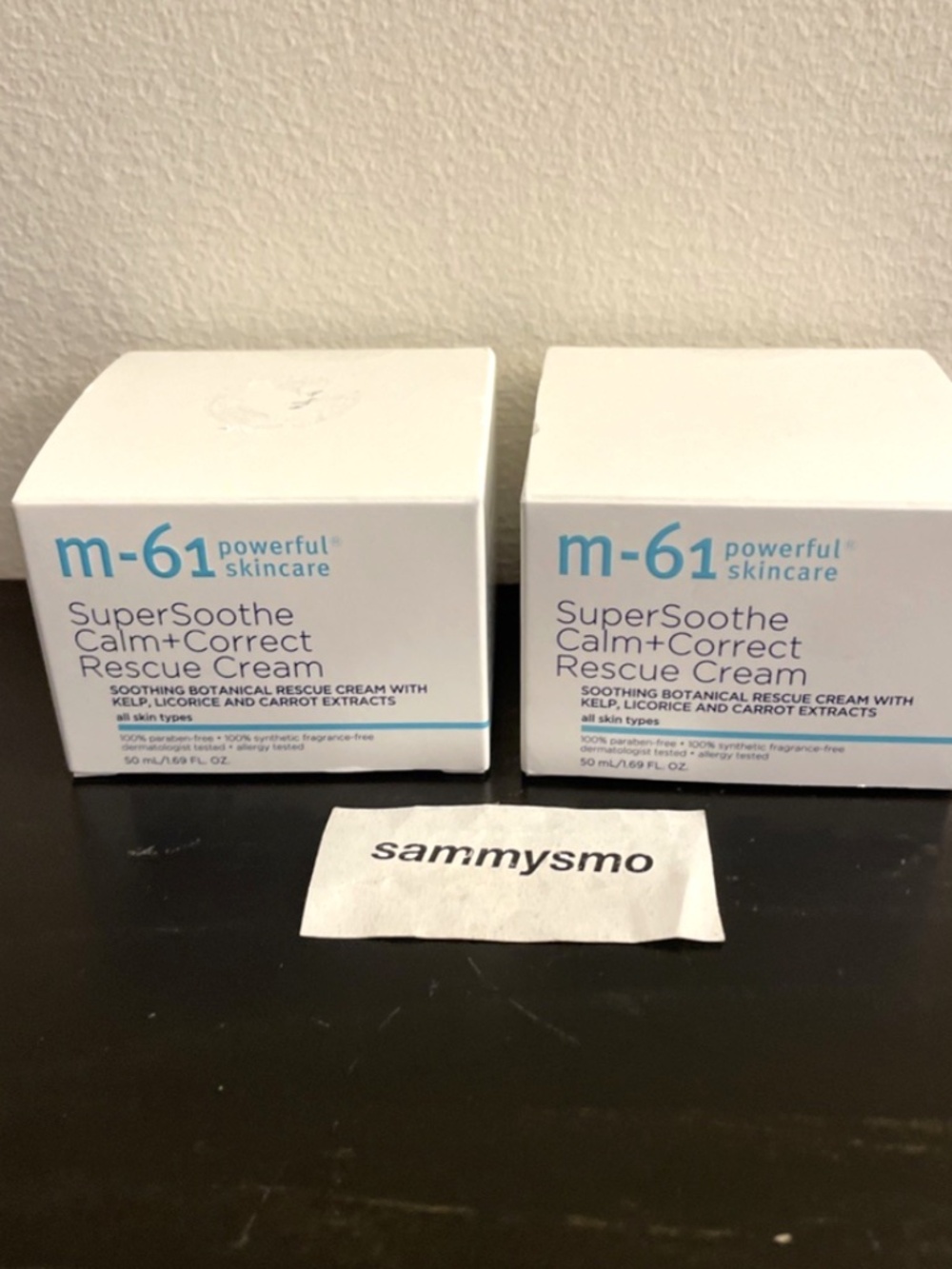 M-61 SuperSoothe Calm Correct Rescue Cream 1.69 FL Oz NEW x2